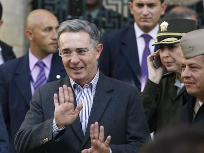 El expresidente de Colombia Álvaro Uribe, en una imagen de archivo.
