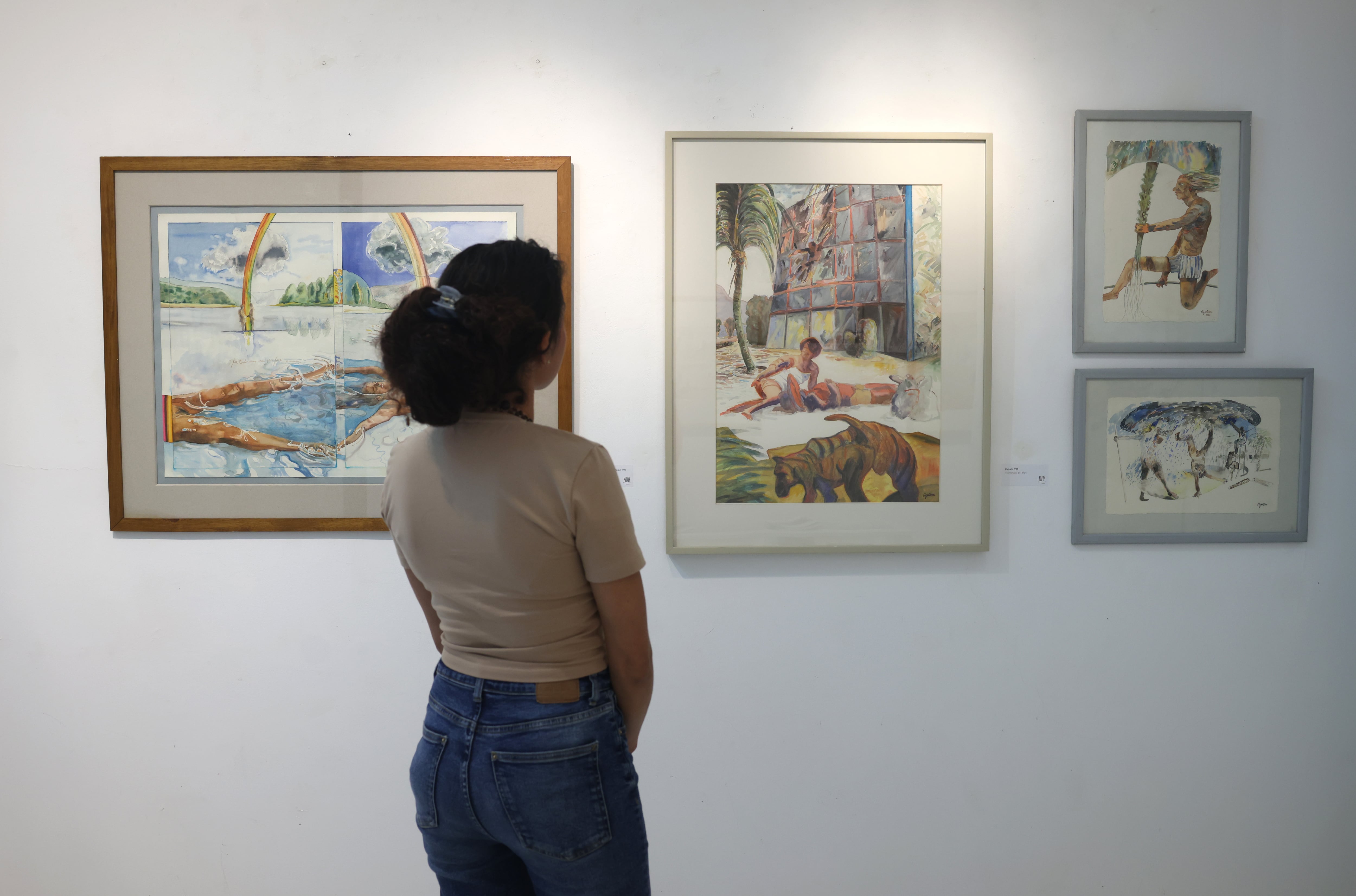 Exposición 'Mi perro tiene memoria' de Luis Fernando Aguirre en Malvin Gallery.