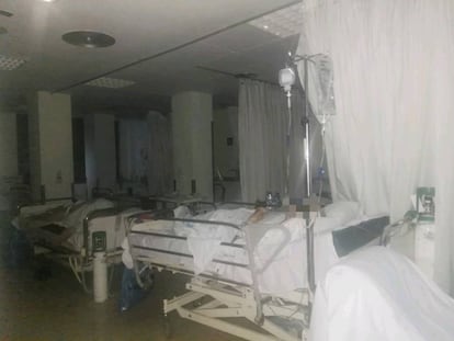 Urgencias del Hospital La Paz, esta semana.