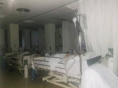 Urgencias del Hospital La Paz, esta semana.