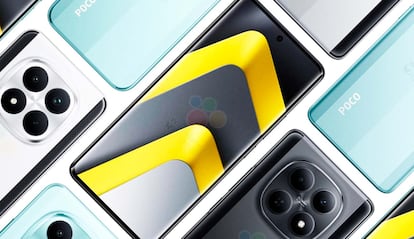 Diseño del futuro teléfono POCO M8 Pro