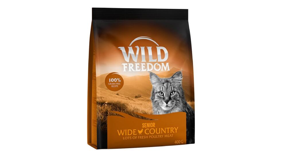 Pienso para gatos mayores Wild Freedom.
