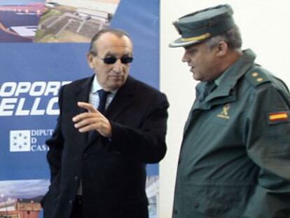 Carlos Fabra, en el aeropuerto de Castell&oacute;n, en una imagen de archivo.