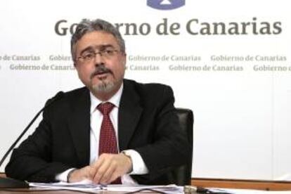 El portavoz del Gobierno de Canarias, Martín Marrero. EFE/Archivo