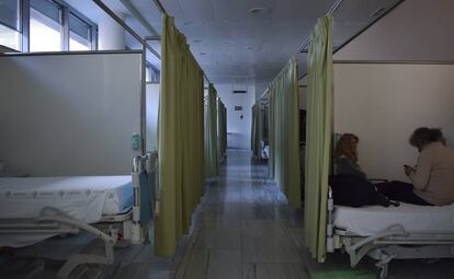 Sala de urgencias de un hospital.