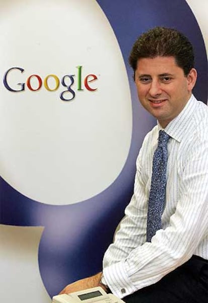 Miguel de Reina, en las oficinas de Google en Madrid.