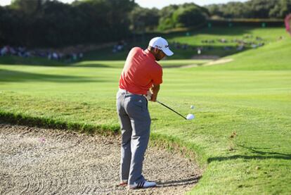 Sergio García, durante el Masters de Andalucía en Valderrama.