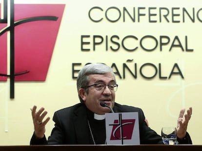 Luis Argüello, secretario general de la Conferencia Episcopal Española. 