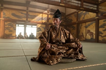 One of the Sengoku-era recreations constructed in Vancouver for the first episode of 'Shōgun.'