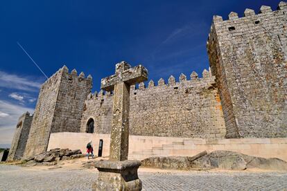 El castillo de la localidad portuguesa de Trancoso, mandado construir por el rey Don Dinis.