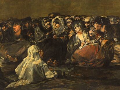 'El aquelarre o El gran cabrón', de Francisco de Goya.