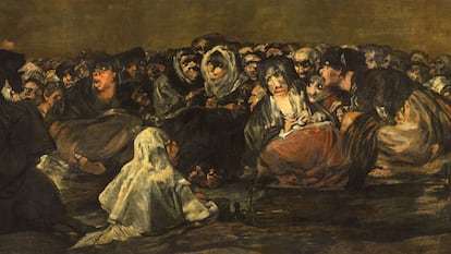'El aquelarre o El gran cabrón', de Francisco de Goya.