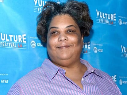 Roxane Gay participa de um evento da ‘Vulture’, em Nova York, em novembro de 2017