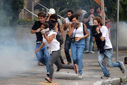 PM de São Paulo reprime manifestantes na última terça.