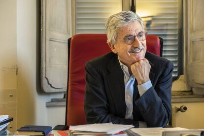 El ex primer ministro de Italia, Massimo D'Alema. 