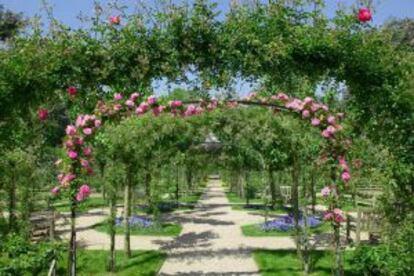 Jardín francés del Museo Albert-Kahn, en París.