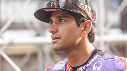 El piloto español Jorge Martin, durante el evento de MotoGP en Austria, el 15 de agosto de 2024.