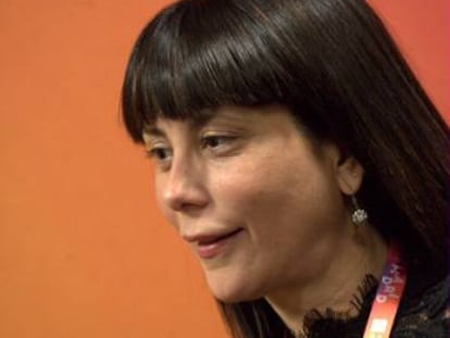 La escritora cubana Wendy Guerra, en la FIL Guadalajara.