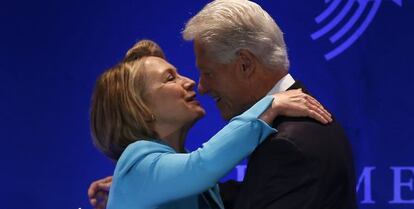 Bill y Hillary Clinton, la pasada primavera.