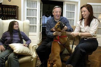 Néstor Kirchner, que fue gobernador de Santa Cruz, y su esposa, Cristina Fernández.