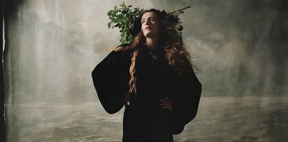 Florence Welch, alias Florence and the Machine, en un retrato promocional.