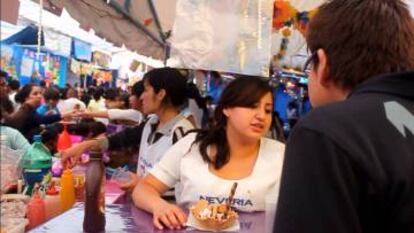 Feria de la Nieve de Tulyehualco.