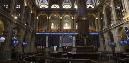 En la imagen, la Bolsa de Madrid.