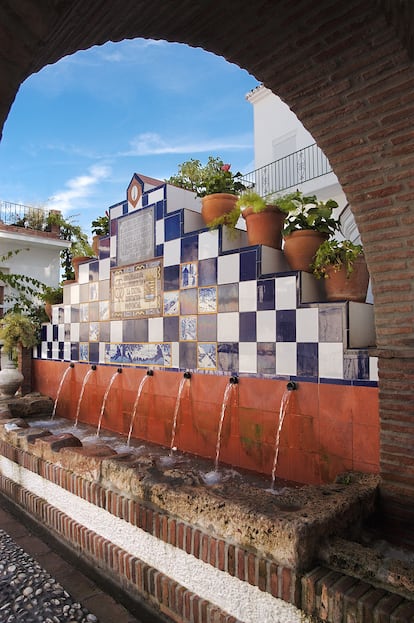 La fuente y lavadero del Chorro, en Istán, Málaga.
CARMEN SEDANO (ALAMY)