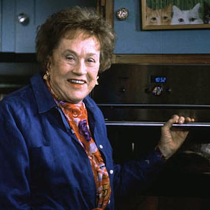 Julia Child, en una fotografía de 1995.