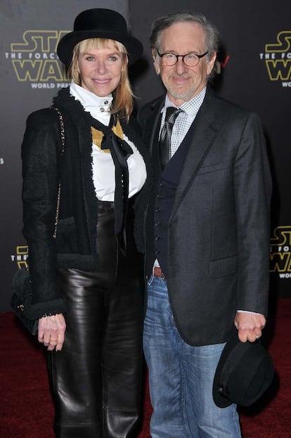 Steven Spielberg y Kate Capshaw