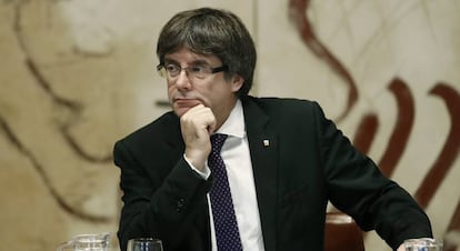 Catalan regional premier, Carles Puigdemont.