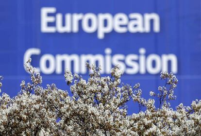 Cartel de la Comisión Europea.