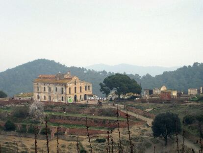 Masía de Can Valldaura, en Cerdanyola del Vallès, que se convertirá en un centro de investigación ecológica.