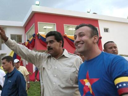Maduro en la inauguraci&oacute;n del hospital del Sur Cipriano Castro en 2013.