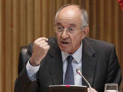 El exgobernador del Banco de Espa&ntilde;a, Miguel Angel Fern&aacute;ndez Ord&oacute;&ntilde;ez