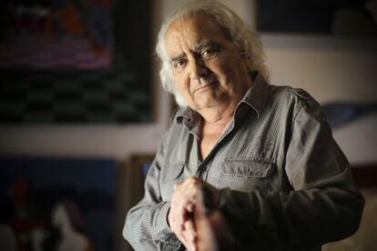 Jordi Grau, el pasado sábado en su casa en Madrid.