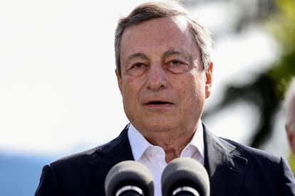 El primer ministro italiano, Mario Draghi, el pasado 26 de junio.