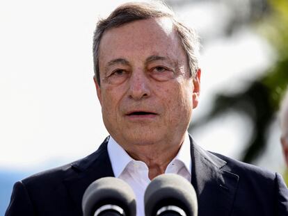 El primer ministro italiano, Mario Draghi, el pasado 26 de junio.