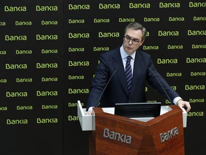 José Sevilla, consejero delegado de Bankia en una imagen de archivo.