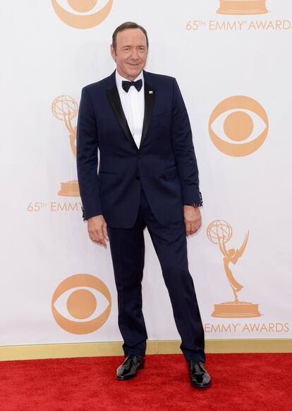 Kevin Spacey, nominado a mejor actor protagonista por su papel en 'House of Cards'.