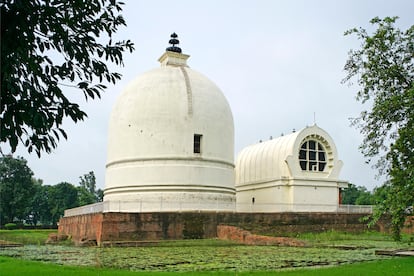 El templo de Kushinagar.