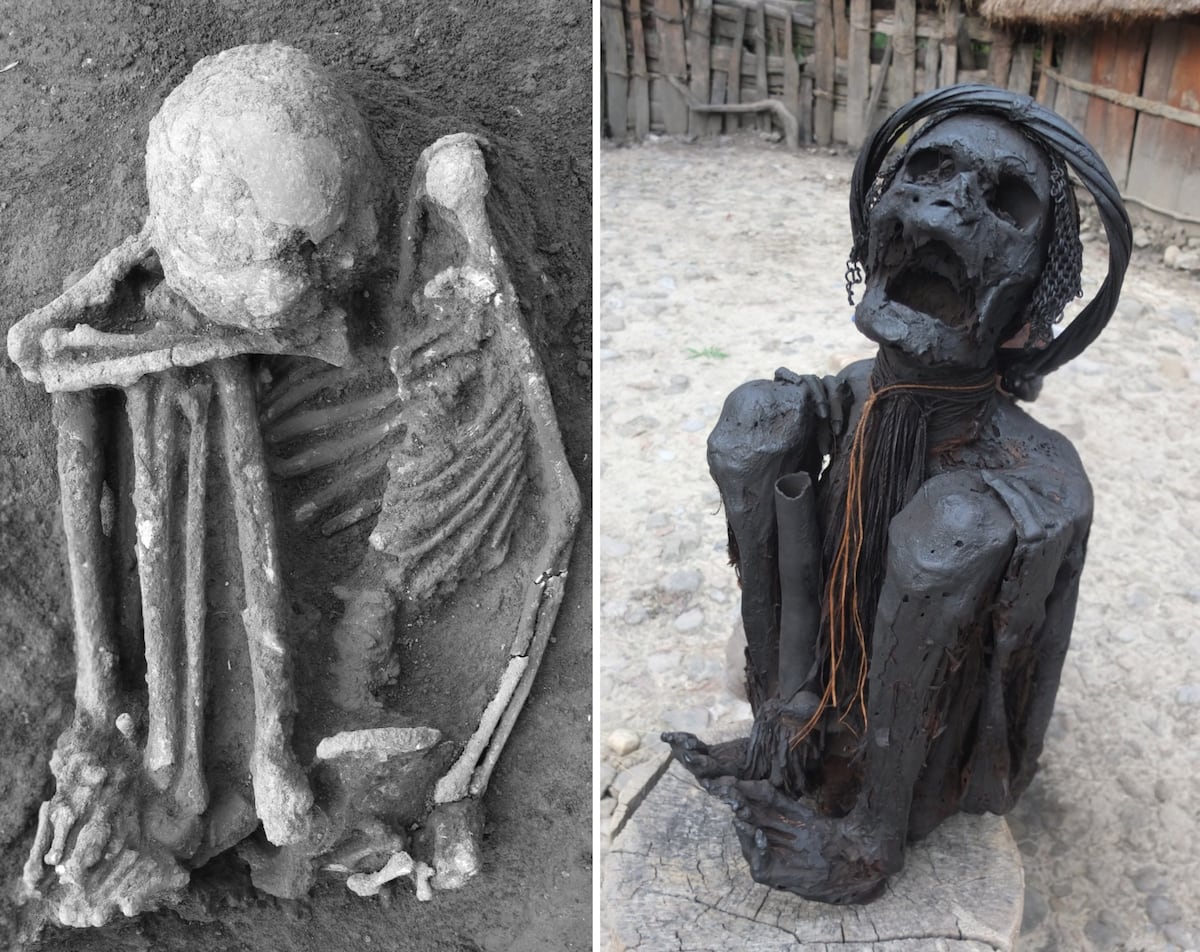 Halladas en Asia las momias más antiguas del mundo
