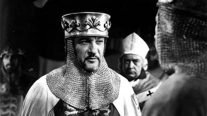 George Sanders em ‘Ricardo, Coração de Leão’ (1954).