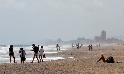 El Saler beach in Valencia.