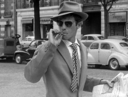 Jean-Paul Belmondo, en &#039;Al final de la escapada&#039;.