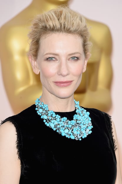 El espectacular collar de Tiffany and Co que lució Cate Blanchett, al detalle.