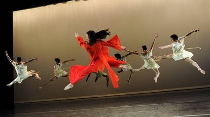 Jin Xing en el teatro de Shanghai. 