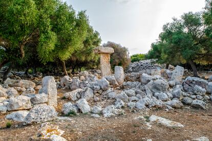 Poblado talayótico de Binissafullet, en el sureste de Menorca, en una imagen de archivo.