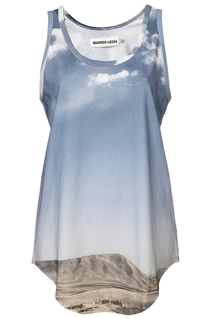 Tank top celestial de Marios Lech para TopShop.