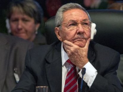 Castro durante a Cúpula dos Estados do Caribe em Havana.